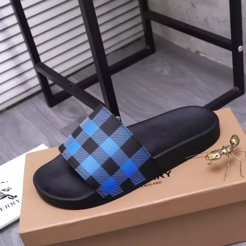 Replica Burberry Slippers For Men #1318106 $48.00 USD for Wholesale