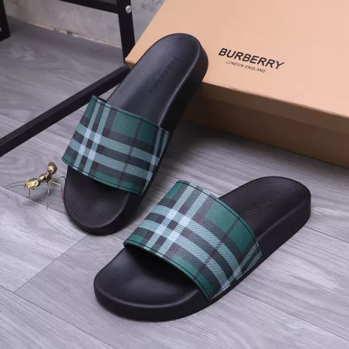 Wholesale Burberry Slippers For Men #1318108 $48.00 USD, Wholesale Quality Replica Burberry Slippers