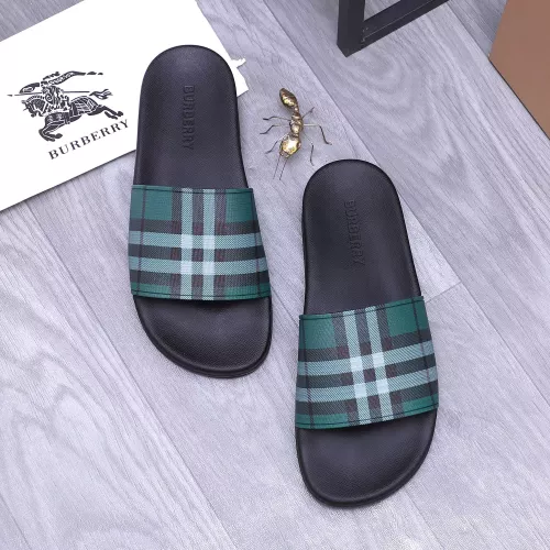 Replica Burberry Slippers For Men #1318108 $48.00 USD for Wholesale