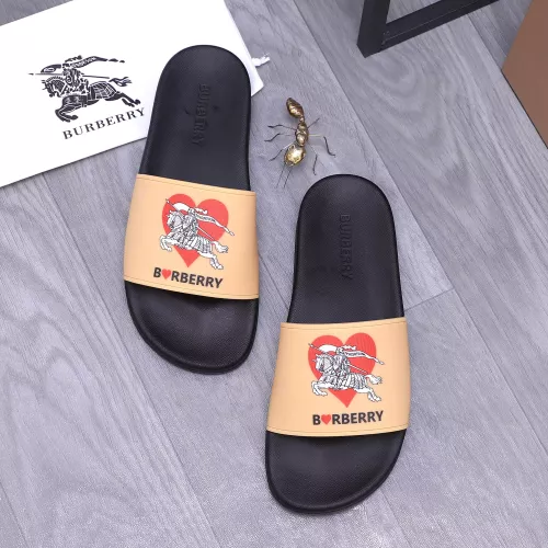 Replica Burberry Slippers For Men #1318124 $48.00 USD for Wholesale