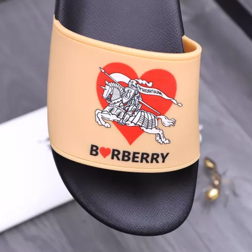 Replica Burberry Slippers For Men #1318124 $48.00 USD for Wholesale