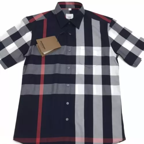 Replica Burberry Shirts Short Sleeved For Men #1318131 $45.00 USD for Wholesale