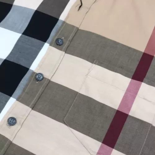Replica Burberry Shirts Short Sleeved For Men #1318135 $45.00 USD for Wholesale