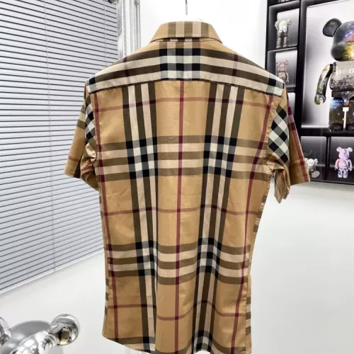 Replica Burberry Shirts Short Sleeved For Men #1318137 $45.00 USD for Wholesale