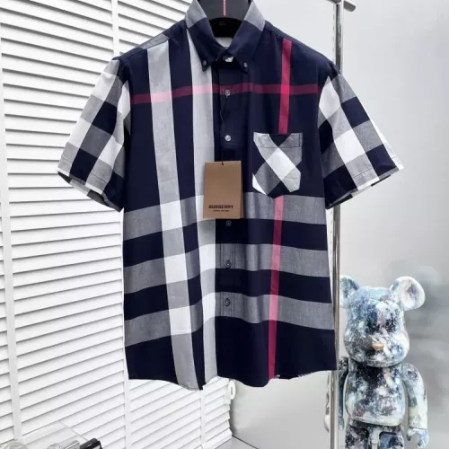 Wholesale Burberry Shirts Short Sleeved For Men #1318138 $45.00 USD, Wholesale Quality Replica Burberry Shirts