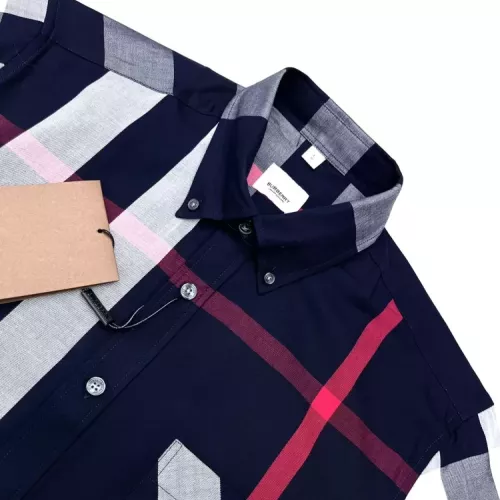 Replica Burberry Shirts Short Sleeved For Men #1318138 $45.00 USD for Wholesale