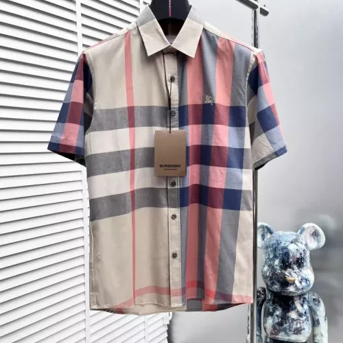 Wholesale Burberry Shirts Short Sleeved For Men #1318145 $45.00 USD, Wholesale Quality Replica Burberry Shirts