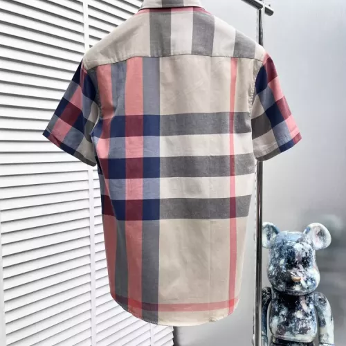 Replica Burberry Shirts Short Sleeved For Men #1318145 $45.00 USD for Wholesale