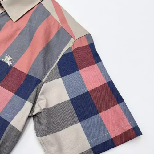Replica Burberry Shirts Short Sleeved For Men #1318145 $45.00 USD for Wholesale