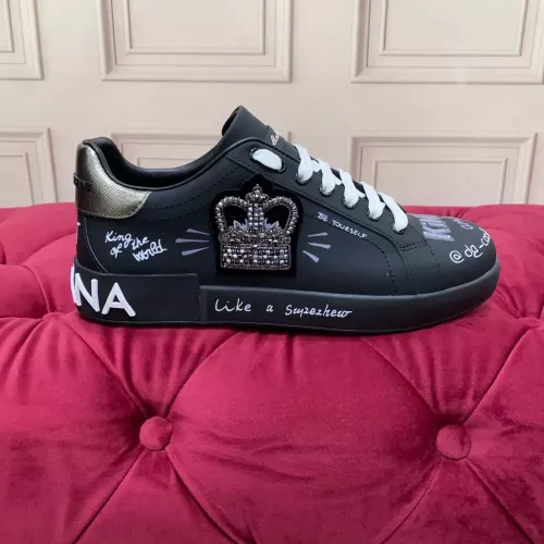 Replica Dolce & Gabbana D&G Casual Shoes For Women #1318172 $118.00 USD for Wholesale