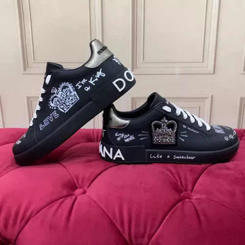 Replica Dolce & Gabbana D&G Casual Shoes For Women #1318172 $118.00 USD for Wholesale