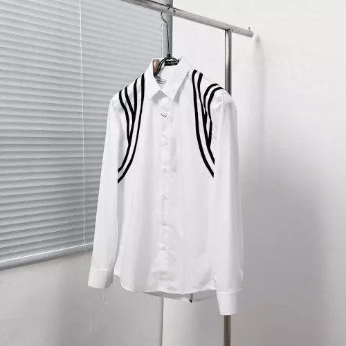 Wholesale Alexander McQueen Shirts Long Sleeved For Men #1318173 $72.00 USD, Wholesale Quality Replica Alexander McQueen Shirts
