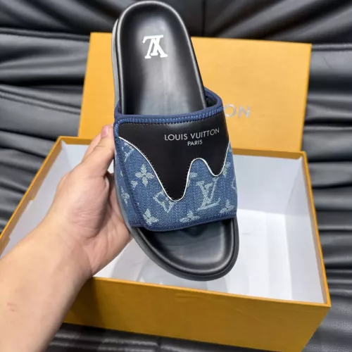 Replica Louis Vuitton Slippers For Men #1318222 $56.00 USD for Wholesale
