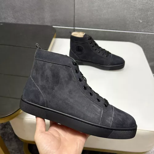 Replica Christian Louboutin High Top Shoes For Men #1318302 $92.00 USD for Wholesale