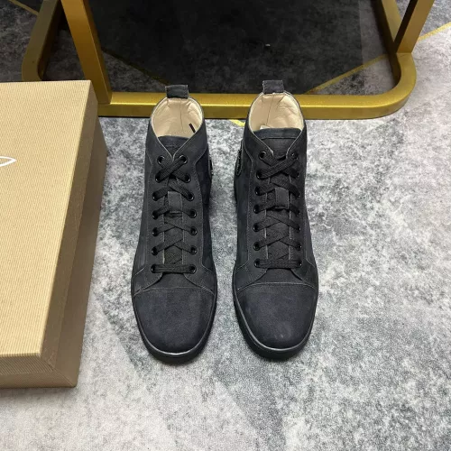 Replica Christian Louboutin High Top Shoes For Men #1318302 $92.00 USD for Wholesale