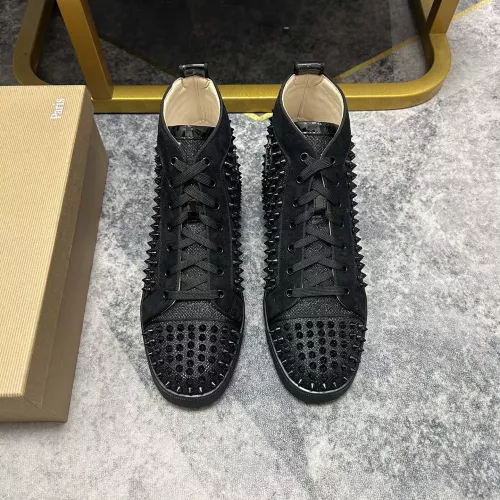 Replica Christian Louboutin High Top Shoes For Women #1318305 $92.00 USD for Wholesale