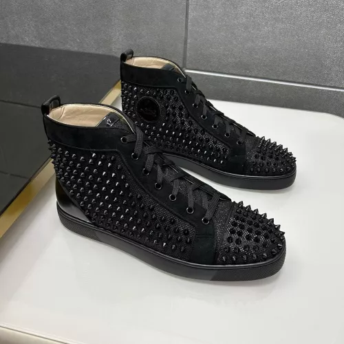 Replica Christian Louboutin High Top Shoes For Women #1318305 $92.00 USD for Wholesale