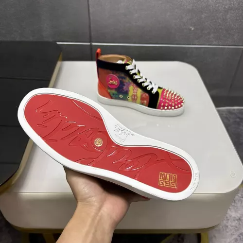Replica Christian Louboutin High Top Shoes For Men #1318310 $98.00 USD for Wholesale
