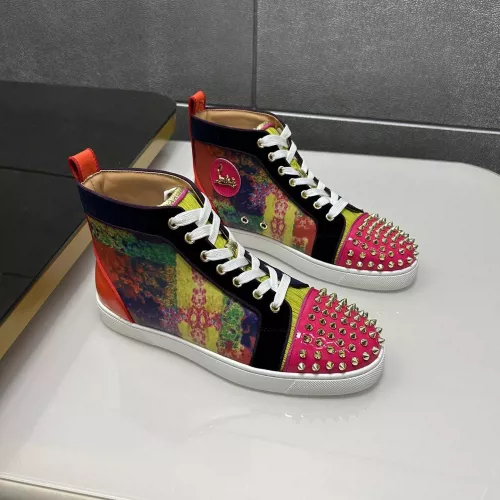 Replica Christian Louboutin High Top Shoes For Women #1318311 $98.00 USD for Wholesale