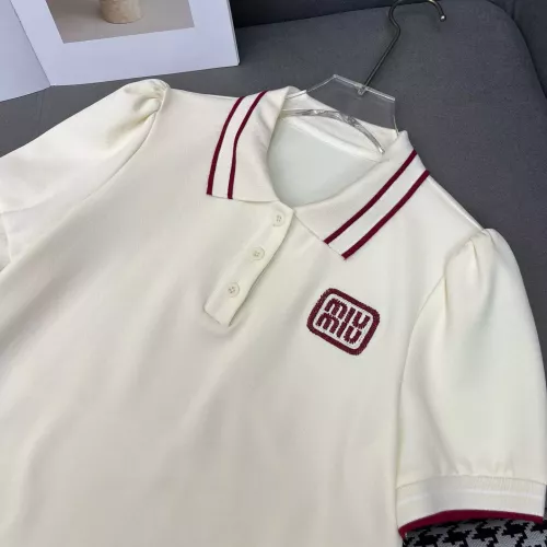 Replica MIU MIU Tracksuits Short Sleeved For Women #1318327 $80.00 USD for Wholesale
