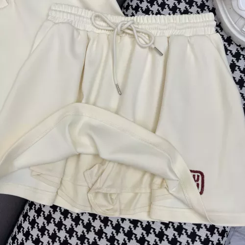 Replica MIU MIU Tracksuits Short Sleeved For Women #1318327 $80.00 USD for Wholesale