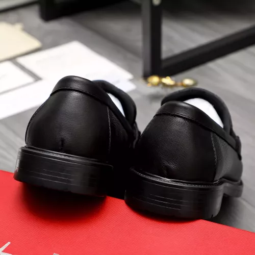 Replica Salvatore Ferragamo Leather Shoes For Men #1318399 $100.00 USD for Wholesale