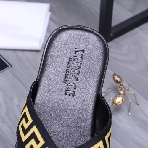 Replica Versace Slippers For Men #1318414 $42.00 USD for Wholesale
