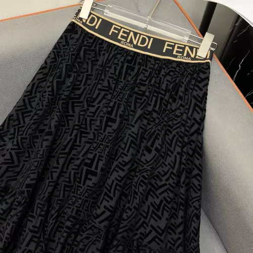 Replica Fendi Midi Skirt For Women #1318443 $76.00 USD for Wholesale