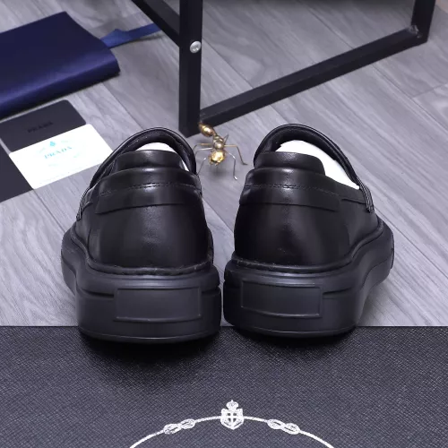Replica Prada Leather Shoes For Men #1318467 $96.00 USD for Wholesale
