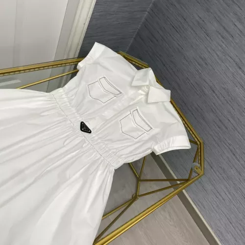 Replica Prada Dresses Short Sleeved For Women #1318599 $80.00 USD for Wholesale