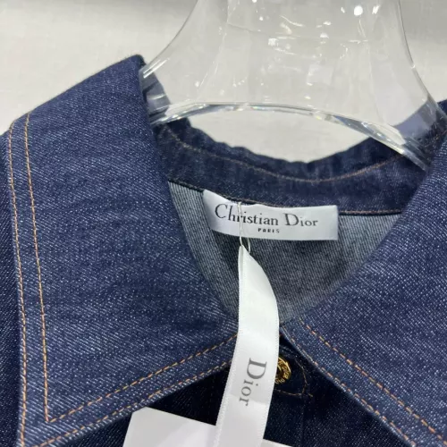 Replica Christian Dior Dresses Short Sleeved For Women #1318677 $115.00 USD for Wholesale