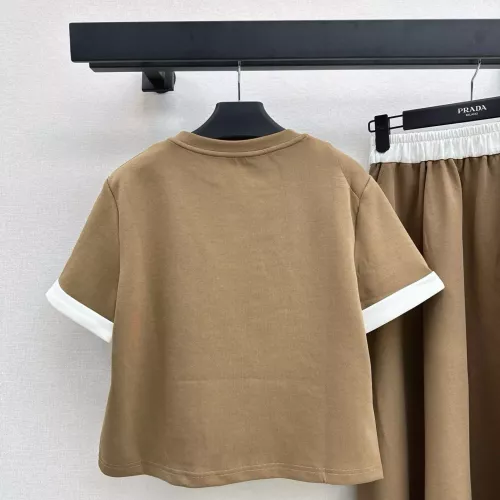 Replica Prada Tracksuits Short Sleeved For Women #1318684 $98.00 USD for Wholesale