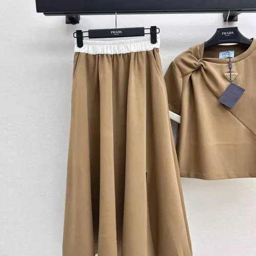 Replica Prada Tracksuits Short Sleeved For Women #1318684 $98.00 USD for Wholesale