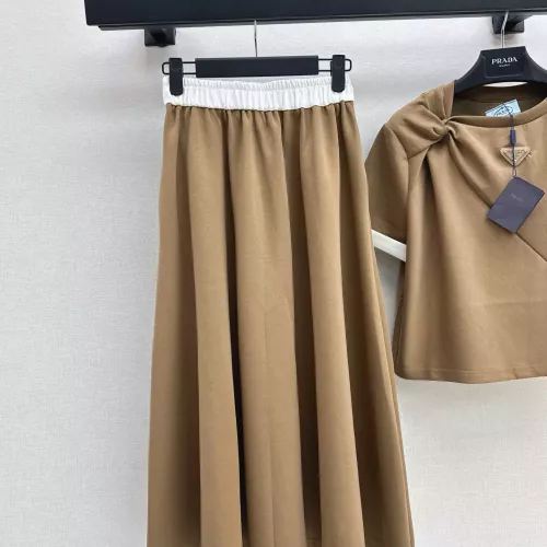 Replica Prada Tracksuits Short Sleeved For Women #1318684 $98.00 USD for Wholesale
