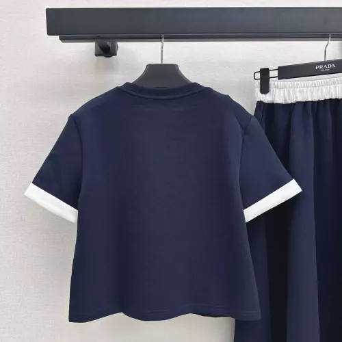 Replica Prada Tracksuits Short Sleeved For Women #1318687 $98.00 USD for Wholesale