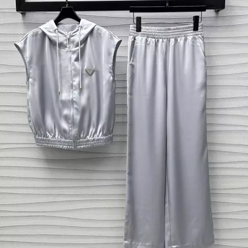 Wholesale Prada Tracksuits Sleeveless For Women #1318689 $145.00 USD, Wholesale Quality Replica Prada Tracksuits