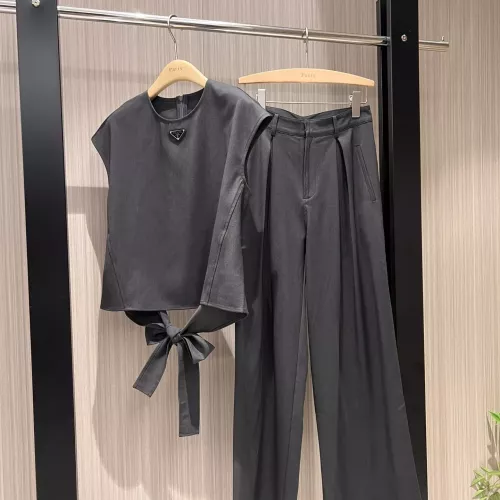 Wholesale Prada Tracksuits Sleeveless For Women #1318694 $135.00 USD, Wholesale Quality Replica Prada Tracksuits