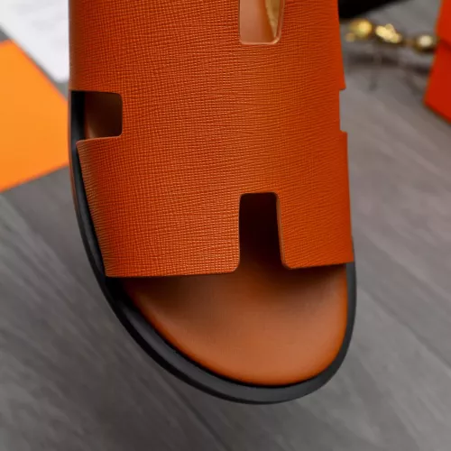 Replica Hermes Slippers For Men #1318792 $48.00 USD for Wholesale