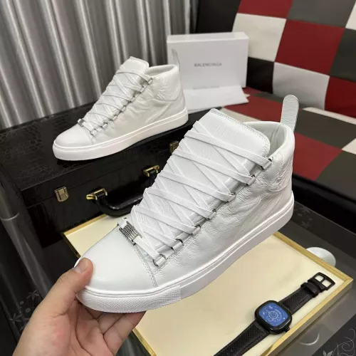 Wholesale Balenciaga High Tops Shoes For Men #1318835 $80.00 USD, Wholesale Quality Replica Balenciaga High Tops Shoes