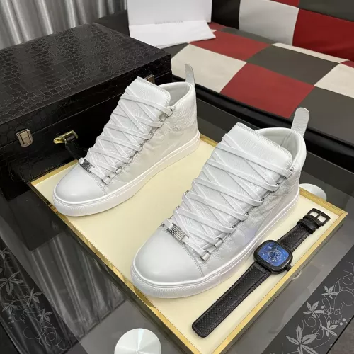 Replica Balenciaga High Tops Shoes For Men #1318835 $80.00 USD for Wholesale