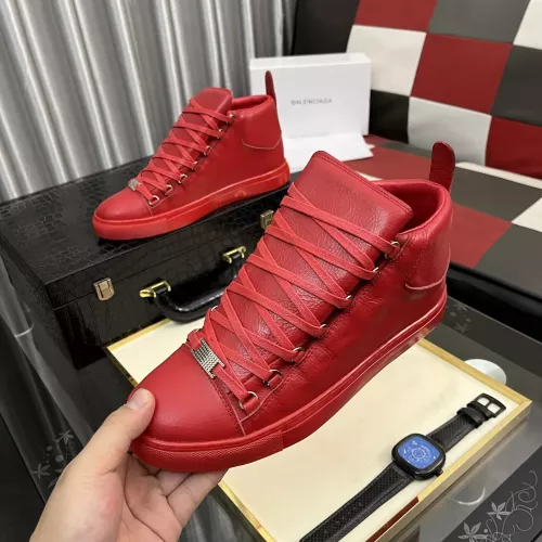 Wholesale Balenciaga High Tops Shoes For Men #1318836 $80.00 USD, Wholesale Quality Replica Balenciaga High Tops Shoes