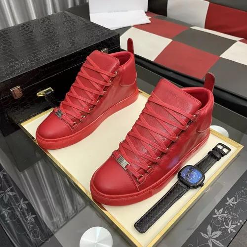 Replica Balenciaga High Tops Shoes For Men #1318836 $80.00 USD for Wholesale