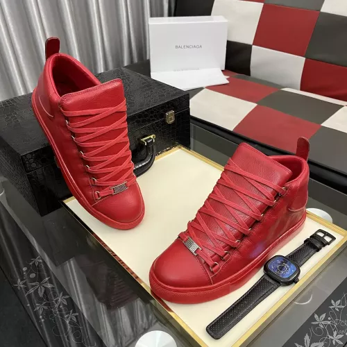Replica Balenciaga High Tops Shoes For Men #1318836 $80.00 USD for Wholesale