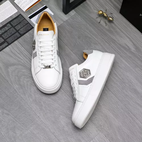 Replica Philipp Plein PP Casual Shoes For Men #1318850 $105.00 USD for Wholesale
