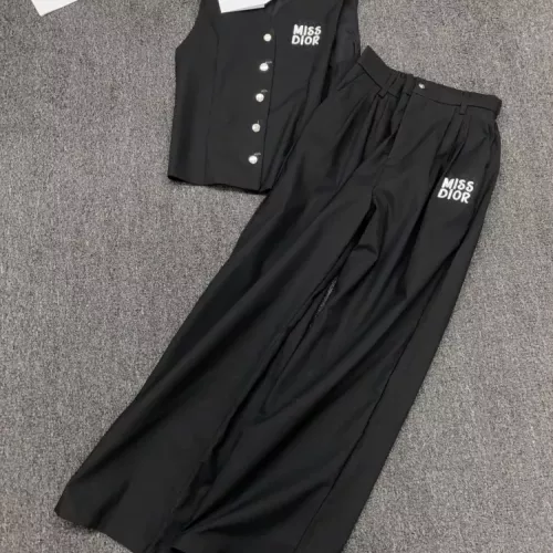 Replica Christian Dior Tracksuits Sleeveless For Women #1318860 $92.00 USD for Wholesale