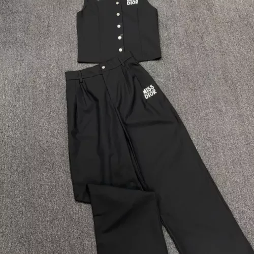 Replica Christian Dior Tracksuits Sleeveless For Women #1318860 $92.00 USD for Wholesale