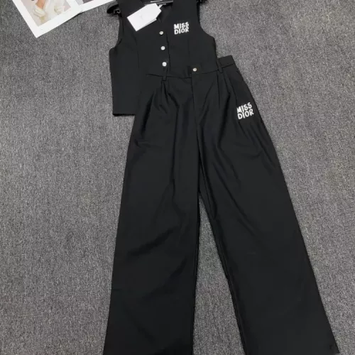 Replica Christian Dior Tracksuits Sleeveless For Women #1318860 $92.00 USD for Wholesale