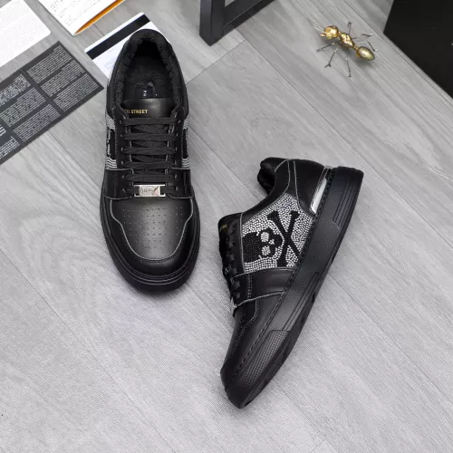 Replica Philipp Plein PP Casual Shoes For Men #1318861 $112.00 USD for Wholesale