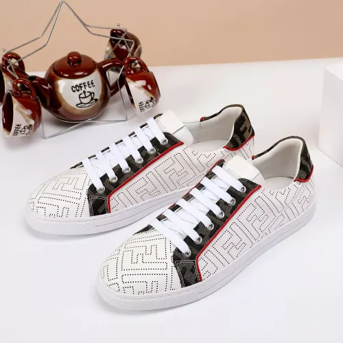 Wholesale Fendi Casual Shoes For Men #1318949 $72.00 USD, Wholesale Quality Replica Fendi Casual Shoes