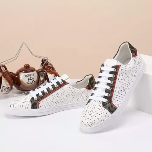 Replica Fendi Casual Shoes For Men #1318949 $72.00 USD for Wholesale